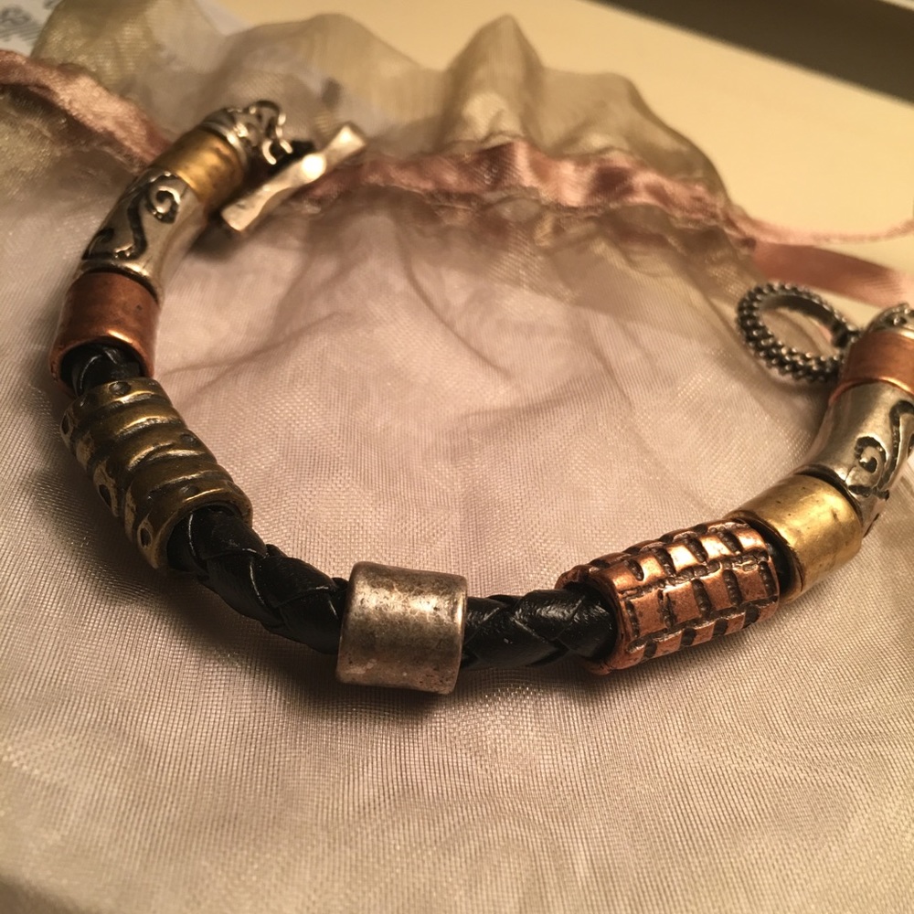Silver, Bronze, Brass and Gold Bracelet!  Cute!
